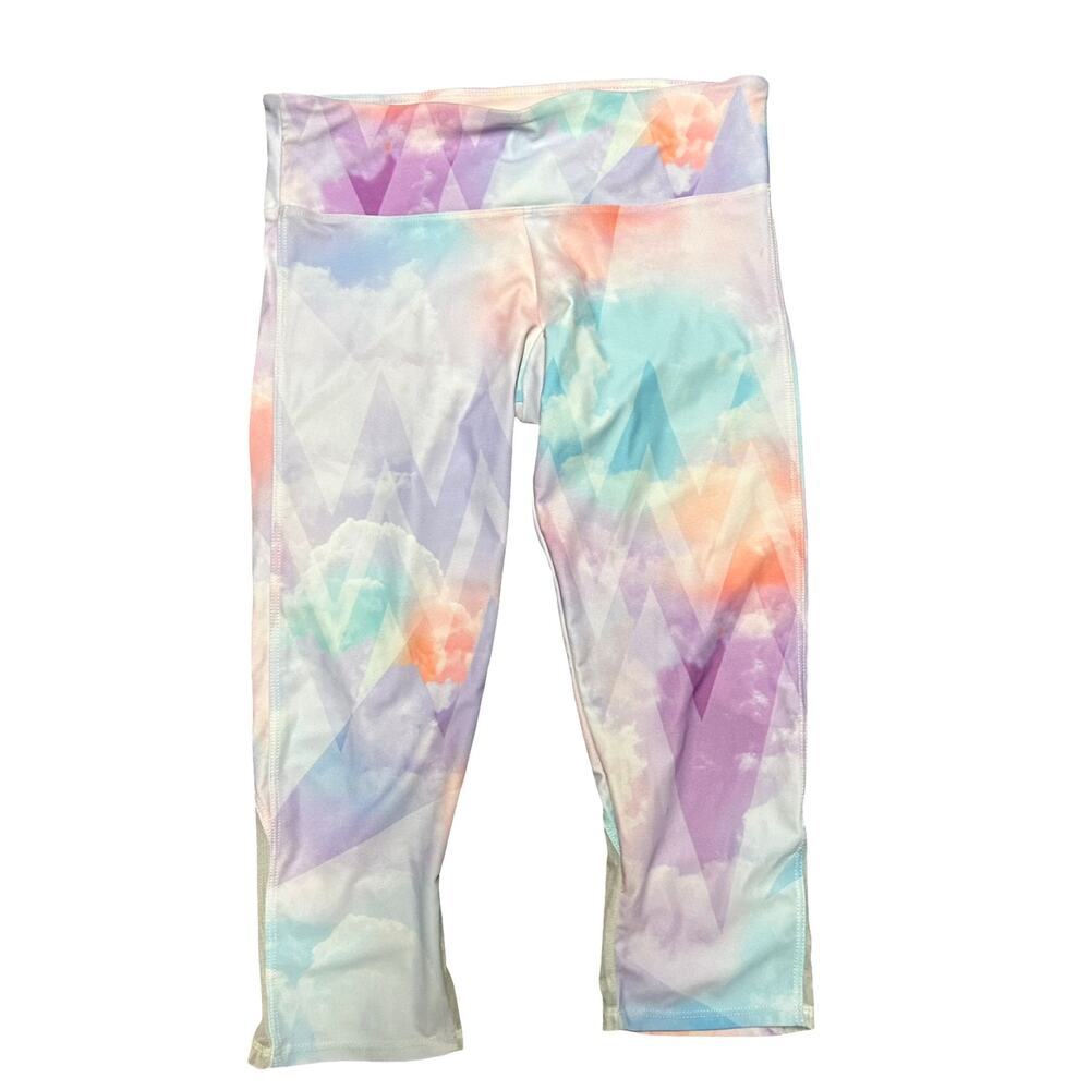 Onzie Candy Cloud Sprinter Capri Womens Small/Medium Hot Yoga Barre Studio